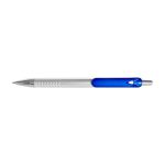 Esfero Boligrafo Retractil Francia Clip Metalizado - Azul