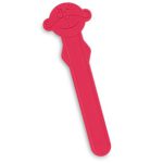 Bajalenguas Plastico Set de 4 Unidades - Rojo
