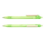 Esfero Boligrafo Turin Oceano Plastico Retractil - Verde Limon