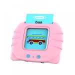 Juego Didactico De Cartas Bilingüe con sonido - Rosado