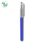 Esfero Bolígrafo Plastico Maddax Gel Tapa - Azul