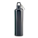 Botilito Metalico Jumbo 750ml Con Carabinero - Negro