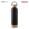 Botella Botilito Metalico Lewis Urban Travel 500ml - Negro