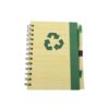 Agenda Ecológica 69 Bambú Hojas Rayadas - Verde