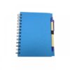 Libreta Agenda Ecológica 32 Con Boligrafo - Azul
