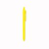 Esfero Boligrafo Plastico Amber Push - Amarillo