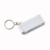 Regla Plastica Plegable 50cm Con Llavero - Blanco