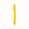 Esfero Boligrafo Plastico Hollis Push - Amarillo