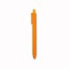 Esfero Boligrafo Plastico Hollis Push - Naranja