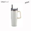 Mug Metalico y Plastico Chester Urban Travel 900ml - Blanco