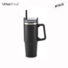 Mug Metalico y Plastico Chester Urban Travel 900ml - Negro