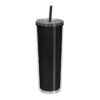 Vaso Termo Doble Pared Con Pitillo Neli 22 Onz - Negro
