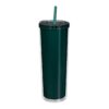 Vaso Termo Doble Pared Con Pitillo Neli 22 Onz - Verde