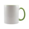Pocillo Mug Sublimacion Color Interior 11 Oz - Verde