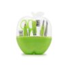 Set ManicureEn Forma De Manzana En Plastico - Verde Claro