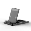 Porta Celular Rectangular Plástico Plegable. - Negro