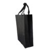Bolsa Kambrel 6 Manija Troquelada Con Fuelle - Negro