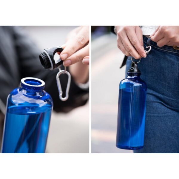 Botella Miles Plástica Con Gancho Carabinero