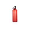 Botella Miles Plástica Con Gancho Carabinero - Rojo