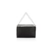 Lonchera CoolerDe Tela Cosida Con Recubrimiento - Negro
