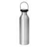 Botella Silly En Silicona Y Aluminio 640 ml - Plata