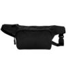 Cangurera Kongo 2 Compartimientos Bolsillo Frontañ - Negro
