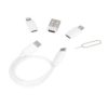 Multiconector Doel Con Adaptadores Intercambiables - Blanco