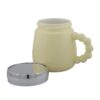 Mug Ceramica Con Diseño Trenzado Tapa 6 - Amarillo