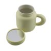 Mug Ceramica Tapa Plana Con Acabado Espejo 4 - Amarillo