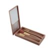 Set Brochas De Maquillaje Rectangular - Terracota