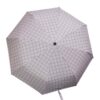 Sombrilla Bolso Cuadros PlegableAutomatica - Rosada