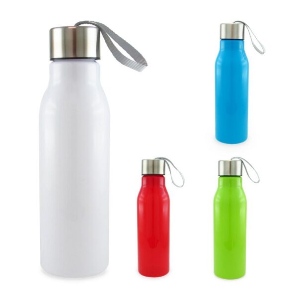 Botilito Botella Deportiva Plastico tapa de metal