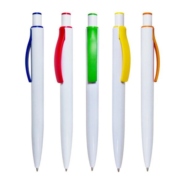 Esfero Boligrafo Catar Plastico Clip Colores Retractil