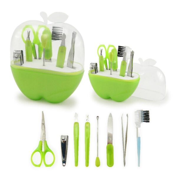 Set ManicureEn Forma De Manzana En Plastico