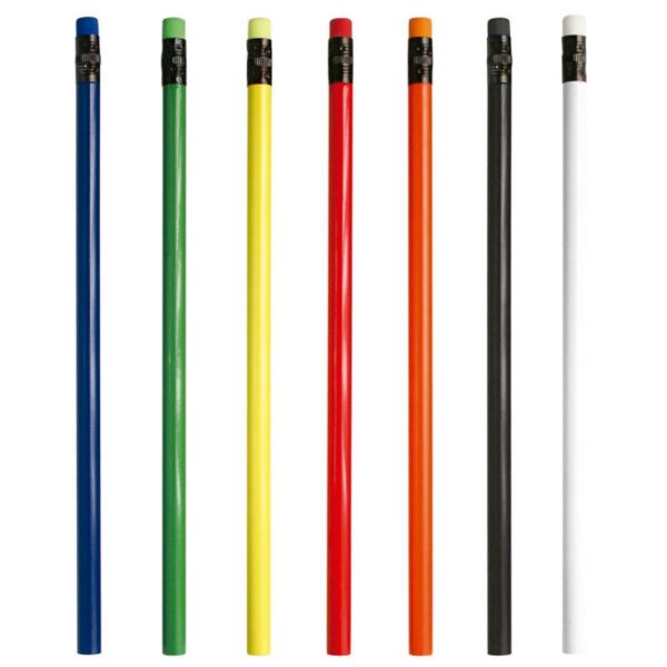 Lapiz De Madera Neon Colors Con Borrador