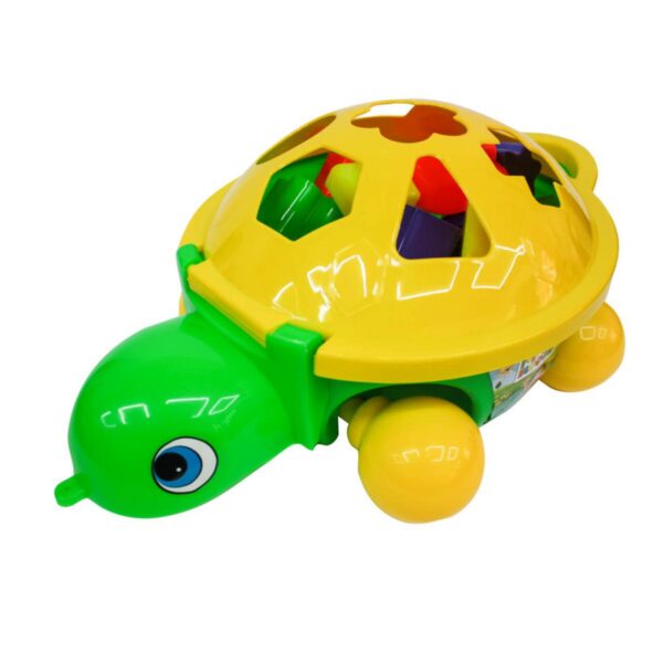 Juguete en Forma de Tortuga Didáctica con Fichas
