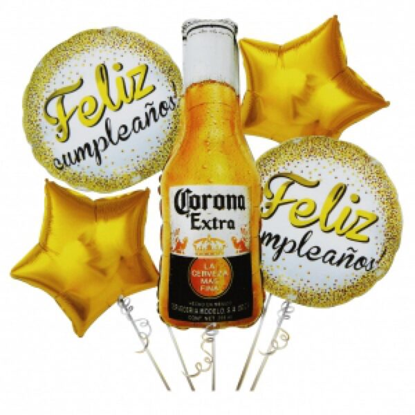 Kit Bouquet Feliz Cumpleaños Cerveza