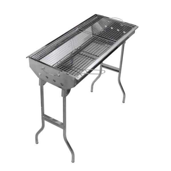 Asador Silver En Acero Inoxidable para Exterior