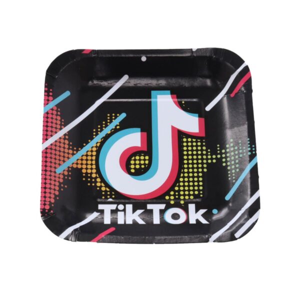 Plato Tik Tok para fiestas o reuniones