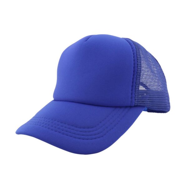 Gorra Truker Malla Cierre Plastico Frente Fusionado
