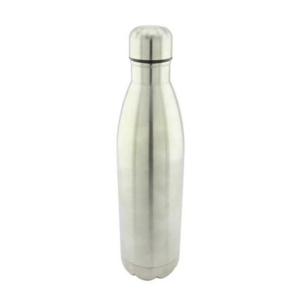 Botella Botilito Metalico Silver Doble Capa 800ml