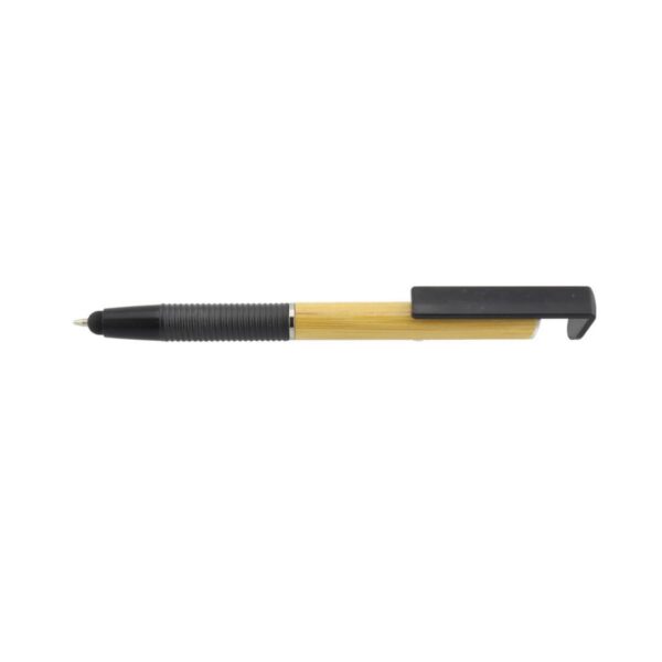 Boligrafo Esfero Bambú Portacelular