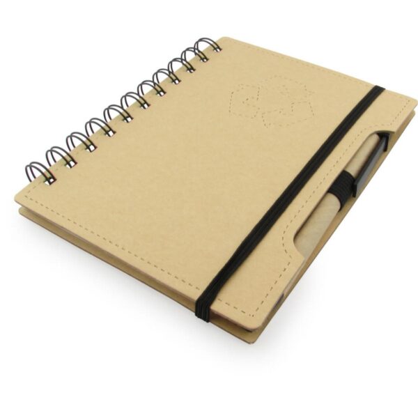 Agenda Libreta en Carton Ecológica Incluye Esfero