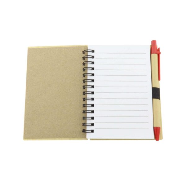 Agenda Ecológica 70 Bambú Con Boligrafo