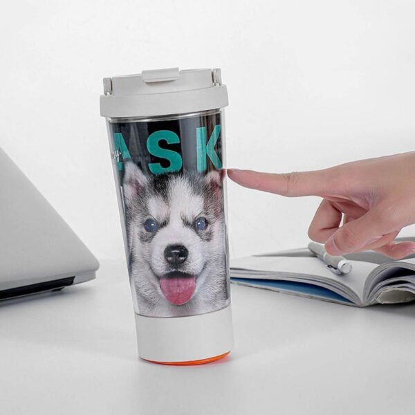 Vaso Viajero Etiqueta Antiderrame adherente 400 ml