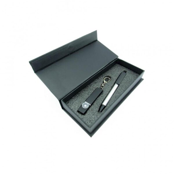 Estuche Elegante Rectangular Con Cierre de Iman
