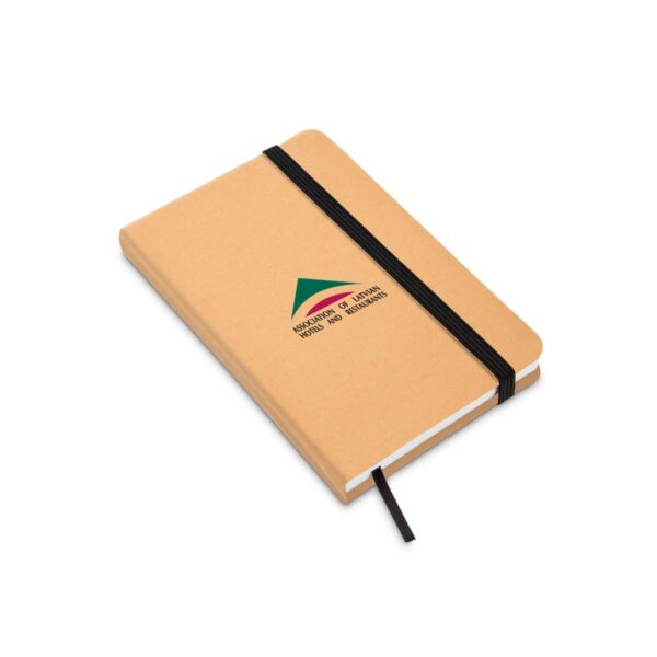Libreta Ejecutiva Mini Imitacion Cuero Banda Elastica