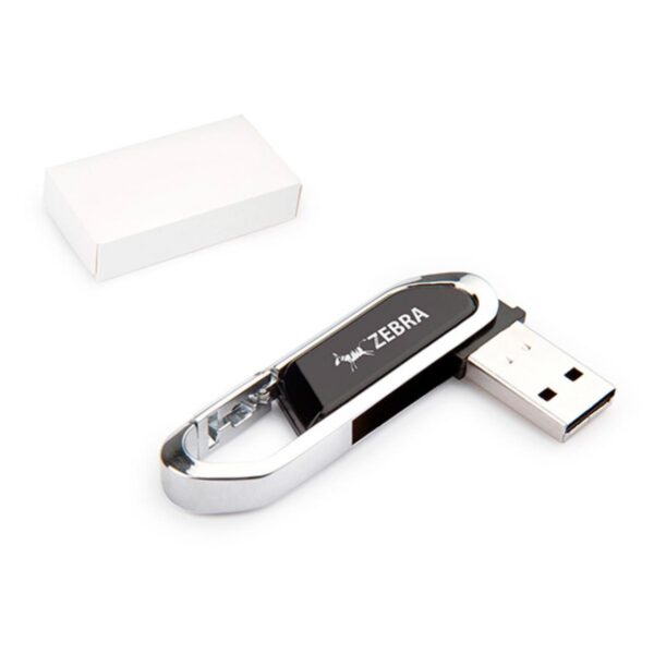 Memoria USB de 8GB con Gancho Carabinero