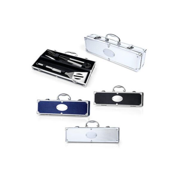 Set de BBQ Family Incluye 3 Piezas Estuche de Lujo