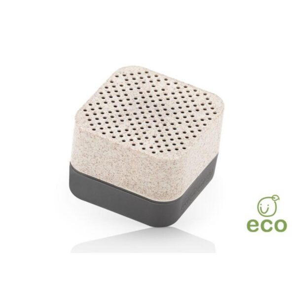 Parlante Altavoz Bluetooth Cream Hecho en Fibra de Trigo